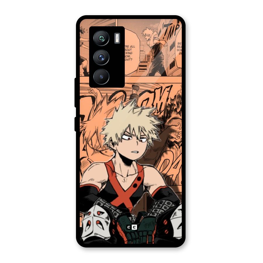 Bakugo Anime Manga Glass Back Case for Vivo iQOO 9 SE
