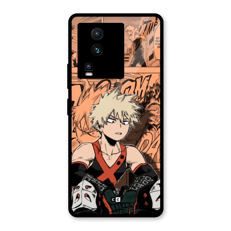 Bakugo Anime Manga Glass Back Case for Vivo iQOO Neo 7