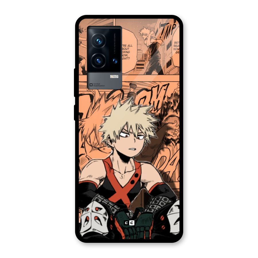 Bakugo Anime Manga Glass Back Case for iQOO 9 5G