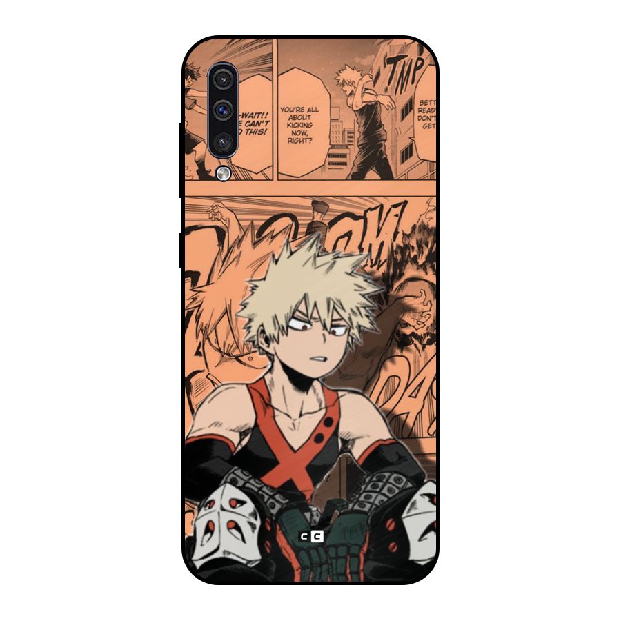 Bakugo Anime Manga Metal Back Case for Galaxy A50