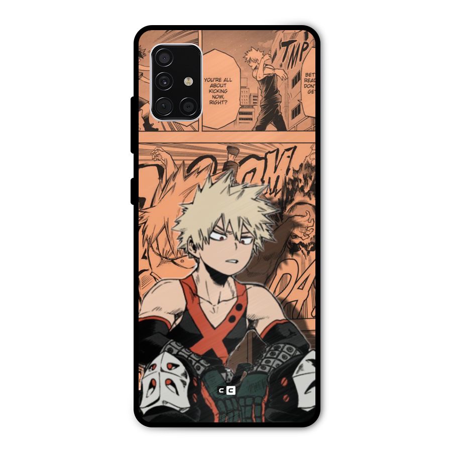 Bakugo Anime Manga Metal Back Case for Galaxy A51