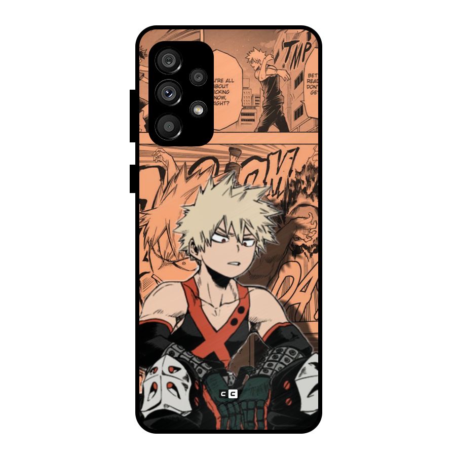 Bakugo Anime Manga Metal Back Case for Galaxy A73 5G