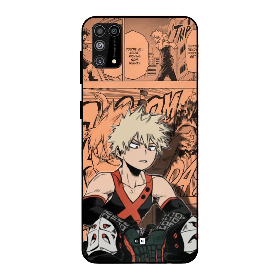 Bakugo Anime Manga Metal Back Case for Galaxy F41