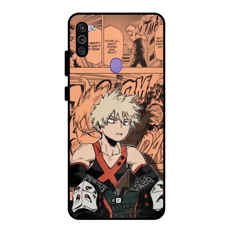 Bakugo Anime Manga Metal Back Case for Galaxy M11