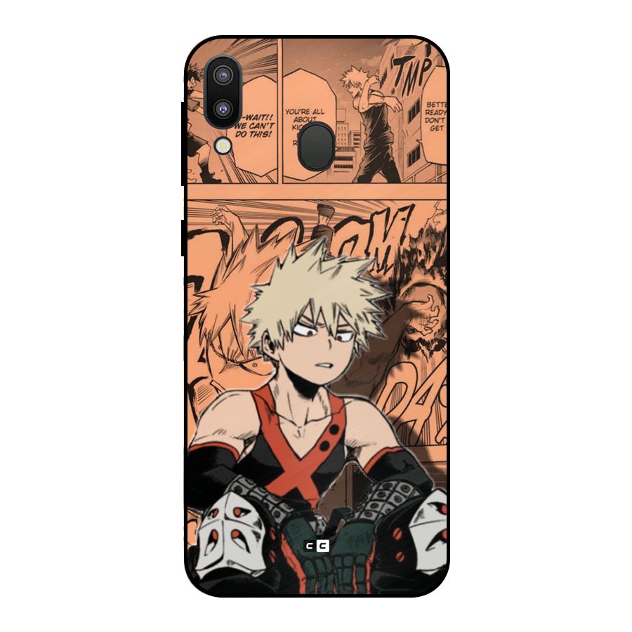 Bakugo Anime Manga Metal Back Case for Galaxy M20