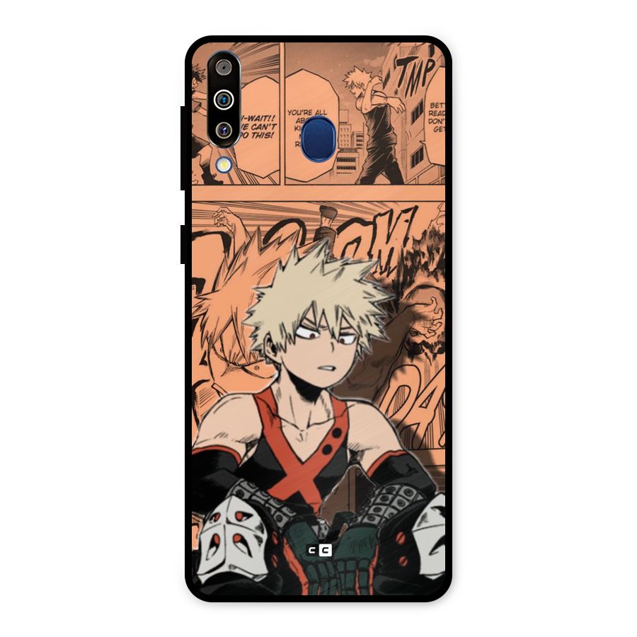 Bakugo Anime Manga Metal Back Case for Galaxy M30