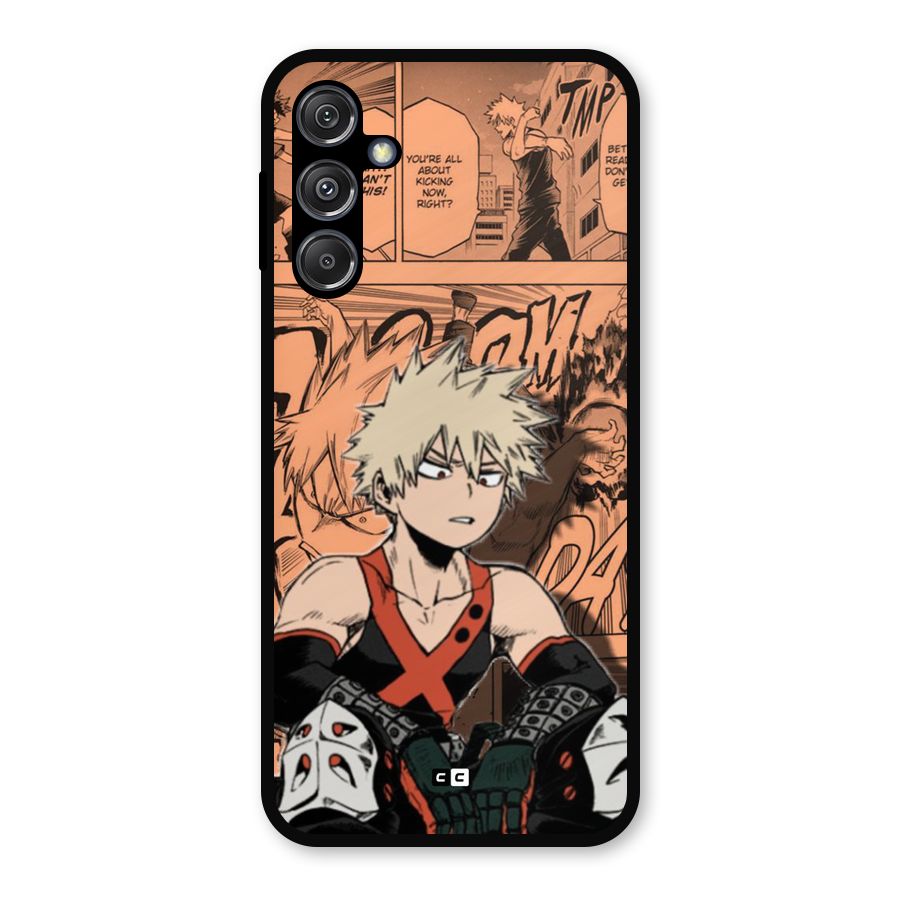 Bakugo Anime Manga Metal Back Case for Galaxy M34 5G