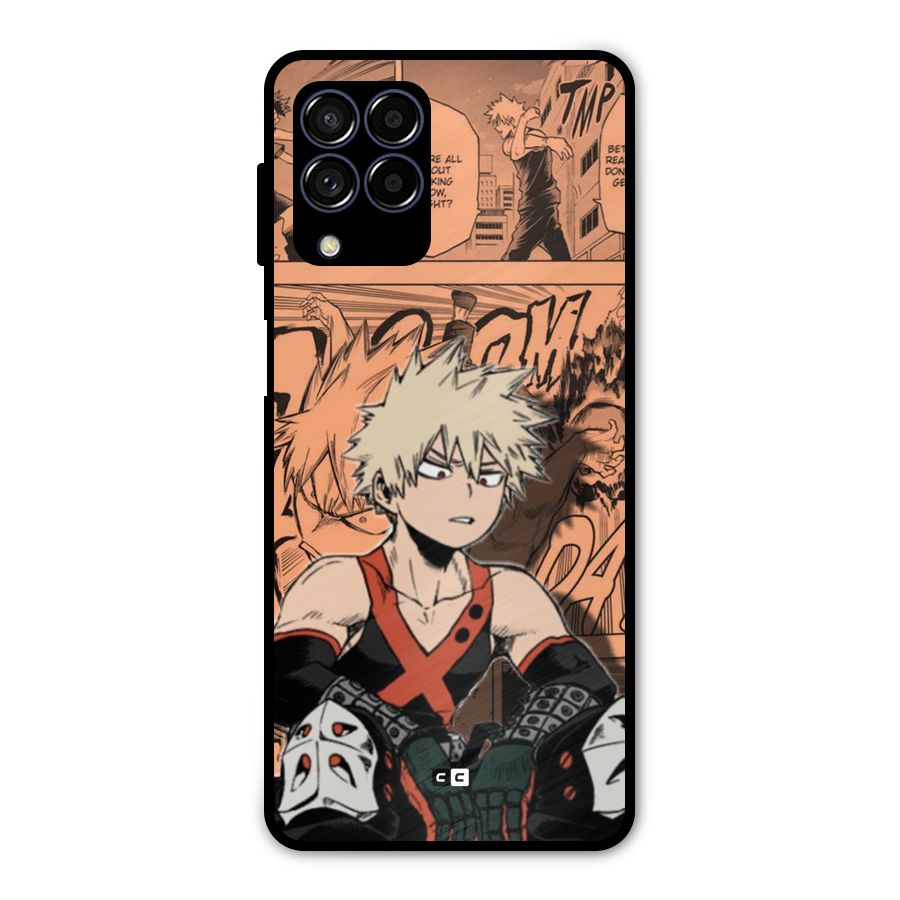 Bakugo Anime Manga Metal Back Case for Galaxy M53 5G