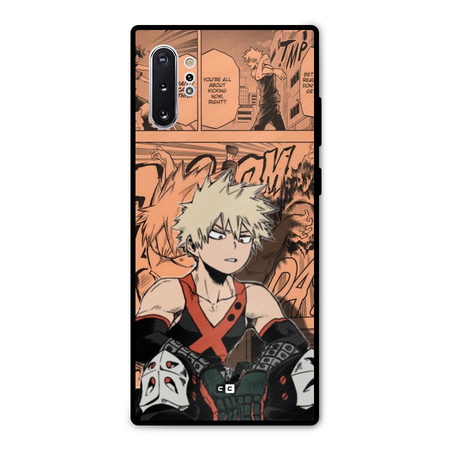 Bakugo Anime Manga Metal Back Case for Galaxy Note 10 Plus