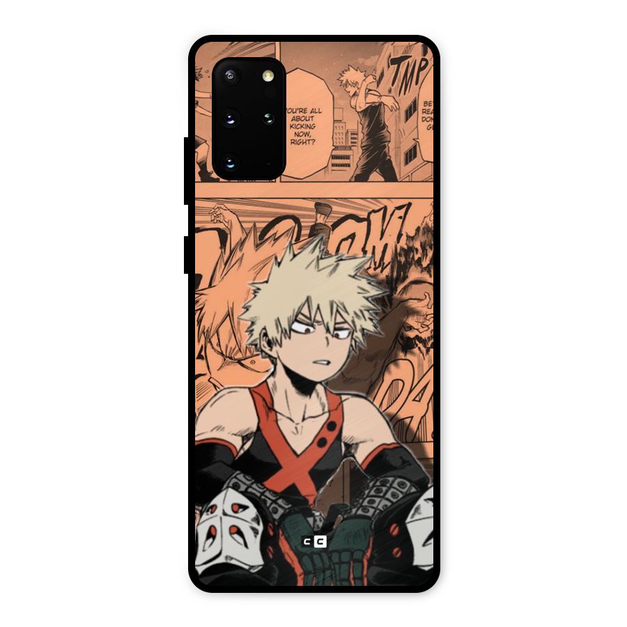 Bakugo Anime Manga Metal Back Case for Galaxy S20 Plus