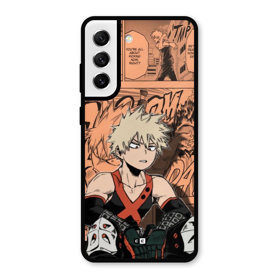 Bakugo Anime Manga Metal Back Case for Galaxy S21 FE 5G