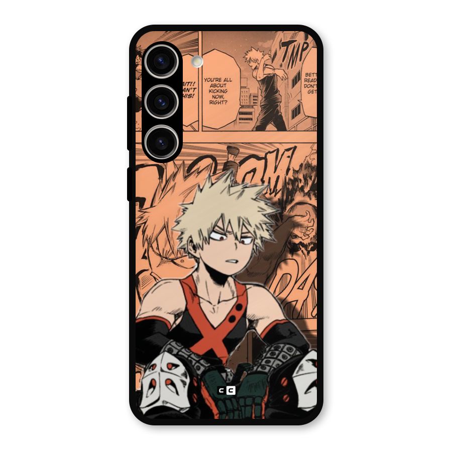 Bakugo Anime Manga Metal Back Case for Galaxy S23 Plus