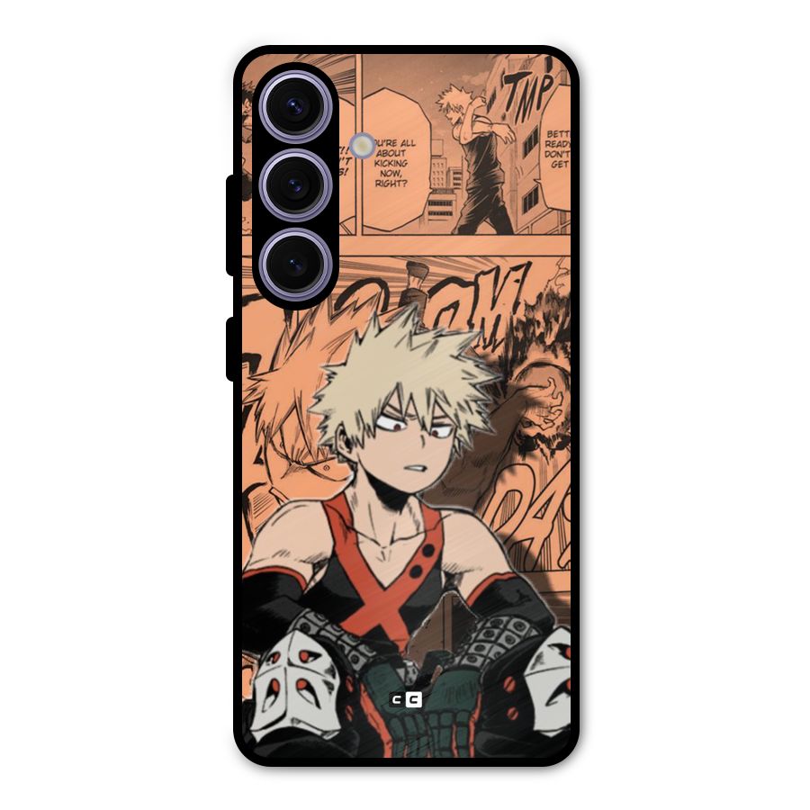 Bakugo Anime Manga Metal Back Case for Galaxy S24