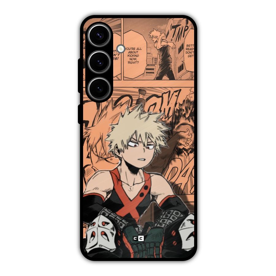 Bakugo Anime Manga Metal Back Case for Galaxy S24 Plus