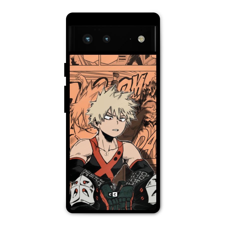 Bakugo Anime Manga Metal Back Case for Google Pixel 6