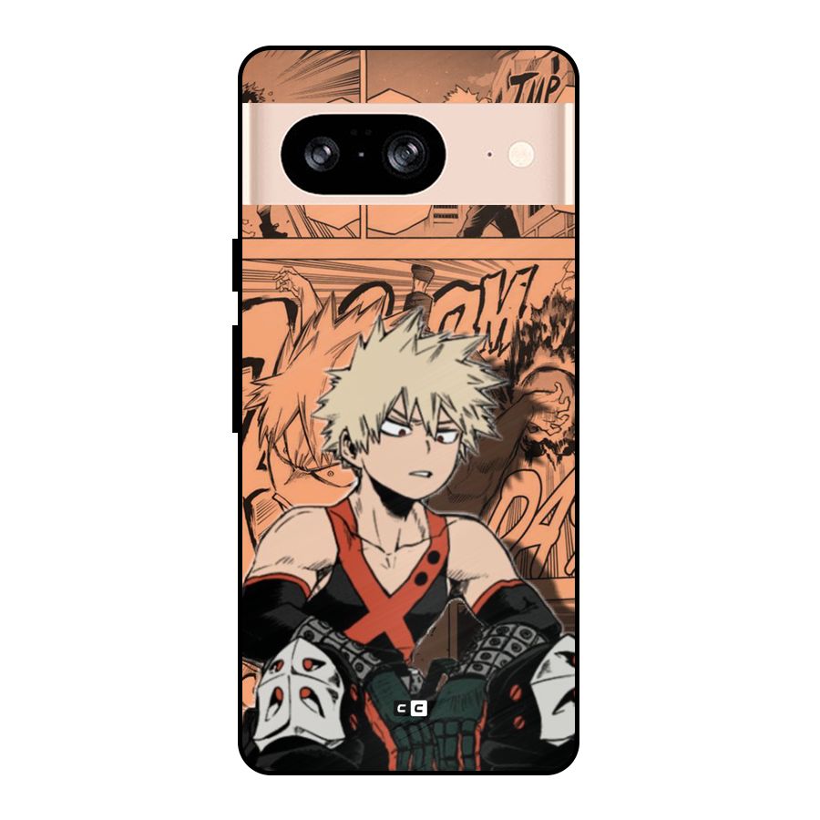 Bakugo Anime Manga Metal Back Case for Google Pixel 8