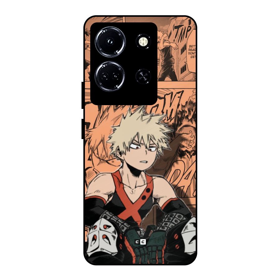 Bakugo Anime Manga Metal Back Case for Infinix Note 30 5G