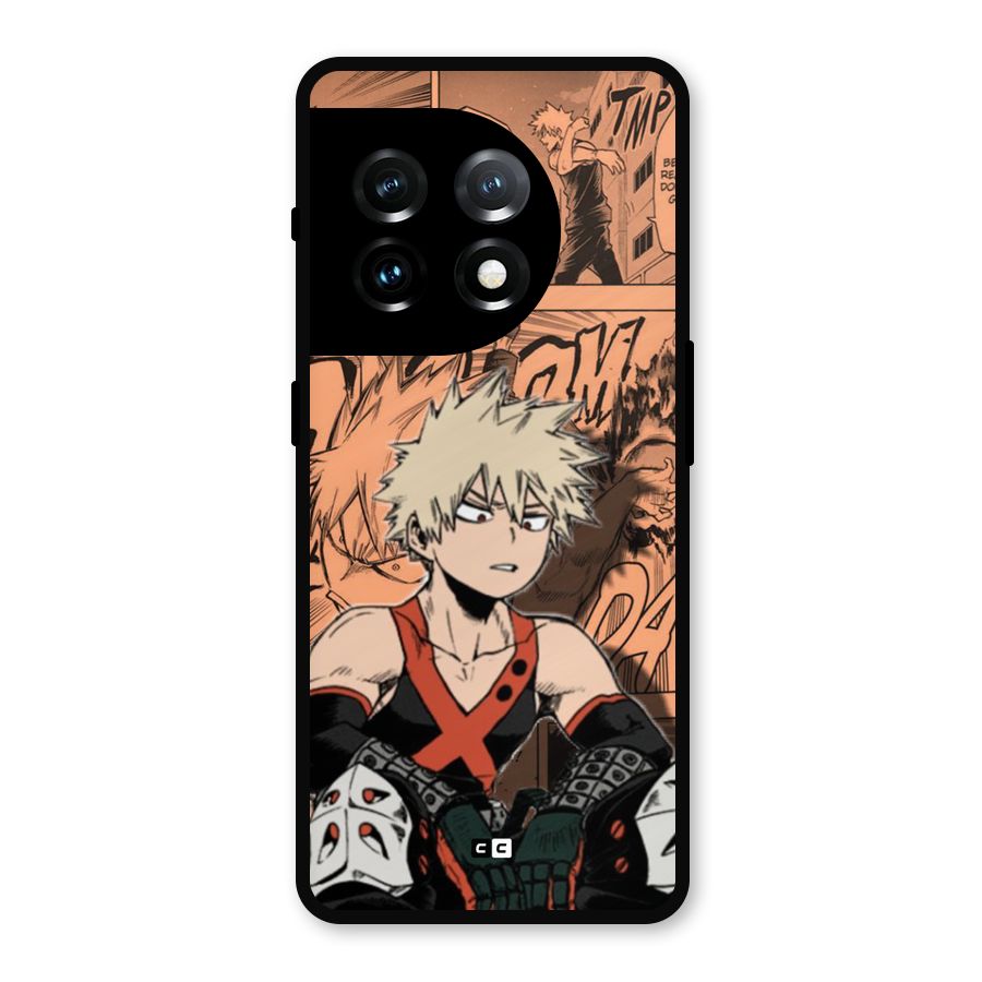 Bakugo Anime Manga Metal Back Case for OnePlus 11