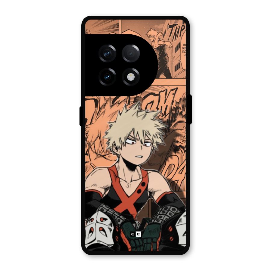 Bakugo Anime Manga Metal Back Case for OnePlus 11R