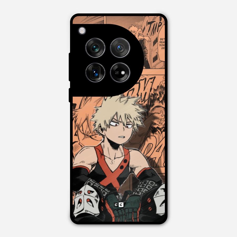 Bakugo Anime Manga Metal Back Case for OnePlus 12