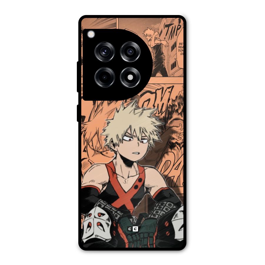 Bakugo Anime Manga Metal Back Case for OnePlus 12R