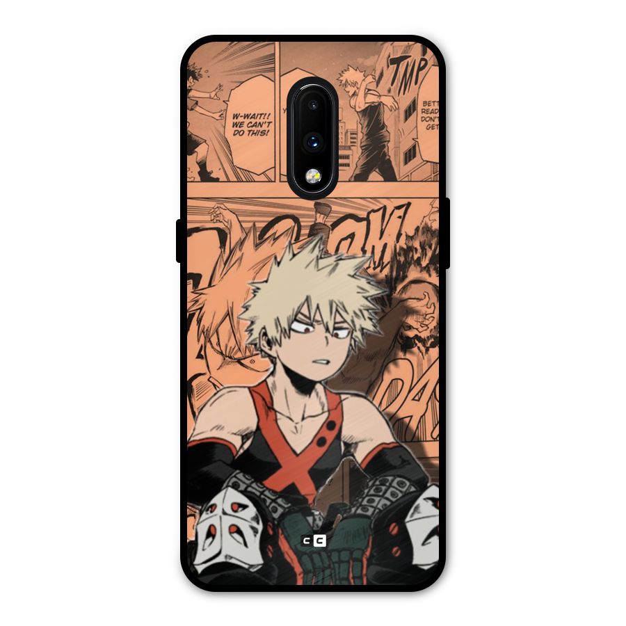 Bakugo Anime Manga Metal Back Case for OnePlus 7