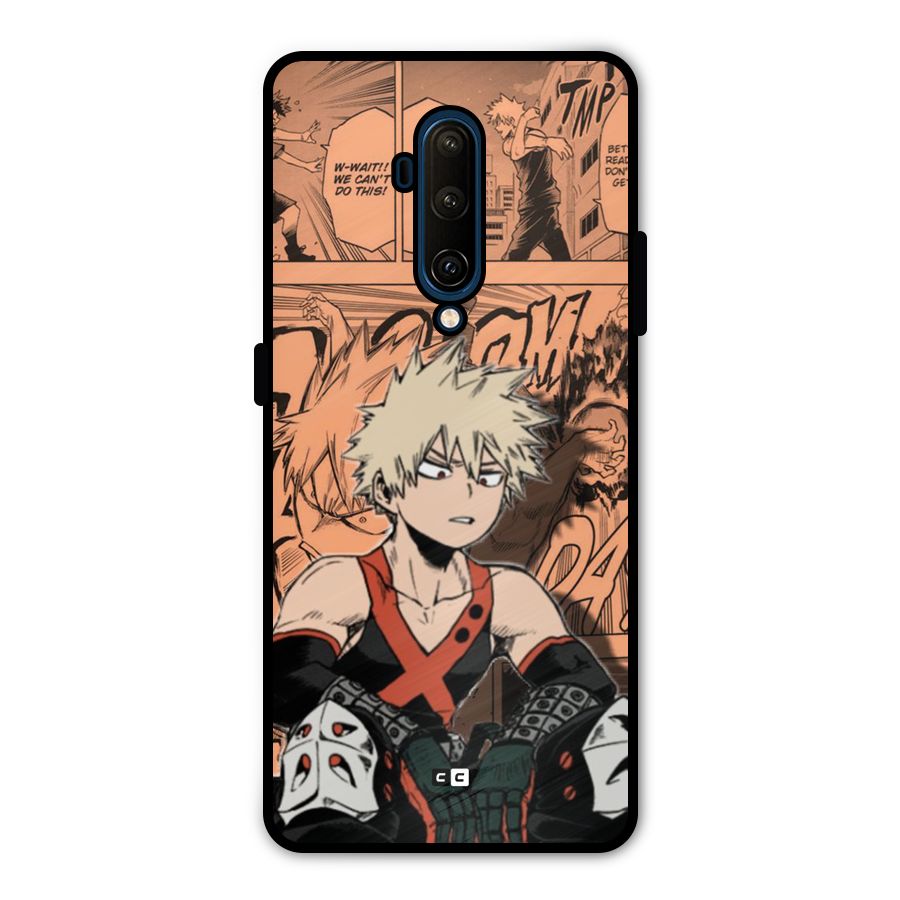 Bakugo Anime Manga Metal Back Case for OnePlus 7T Pro