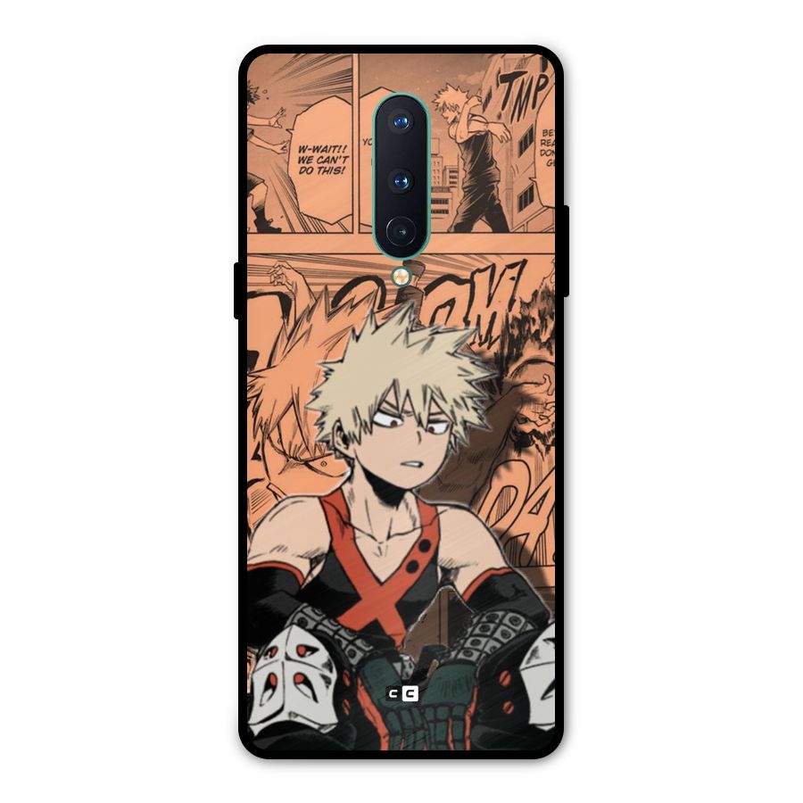 Bakugo Anime Manga Metal Back Case for OnePlus 8