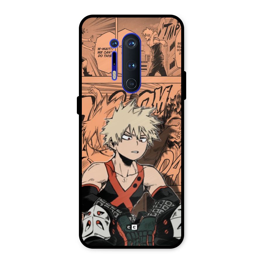 Bakugo Anime Manga Metal Back Case for OnePlus 8 Pro