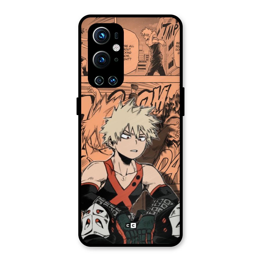 Bakugo Anime Manga Metal Back Case for OnePlus 9 Pro