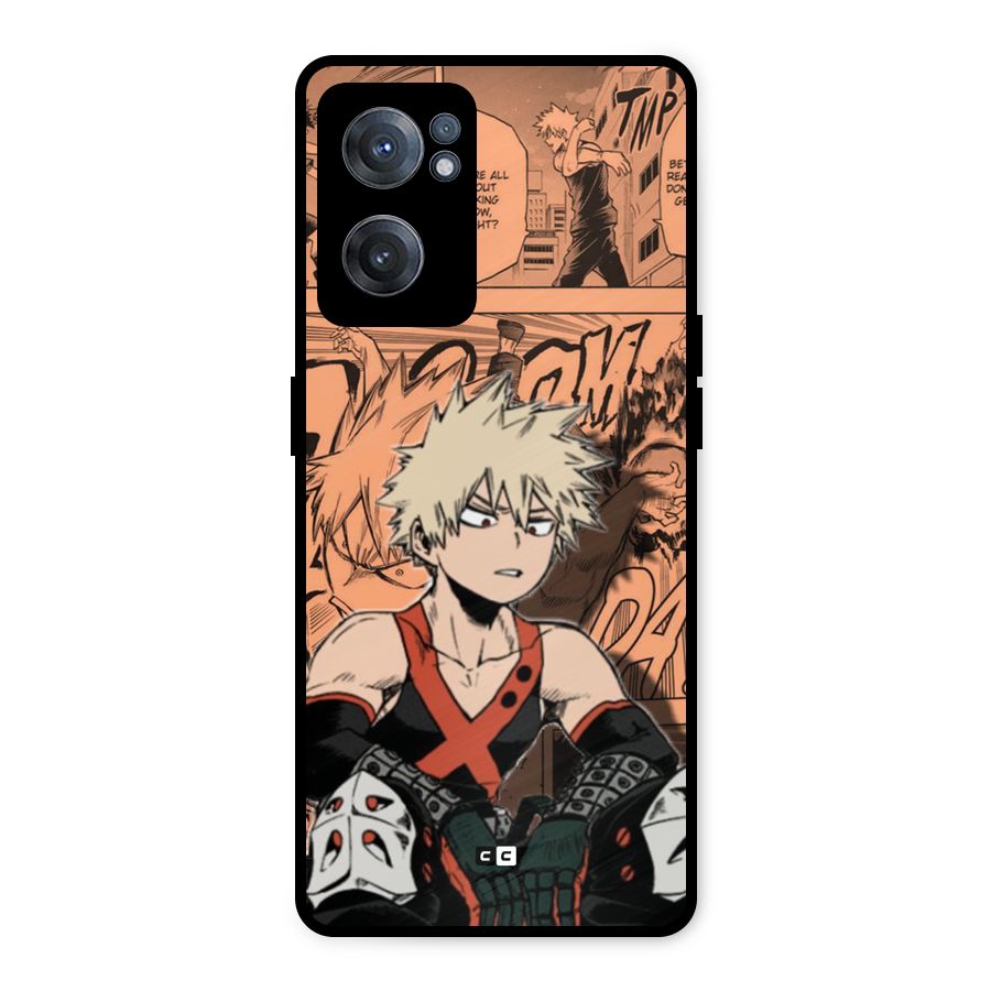Bakugo Anime Manga Metal Back Case for OnePlus Nord CE 2 5G