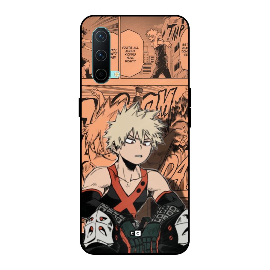 Bakugo Anime Manga Metal Back Case for OnePlus Nord CE 5G