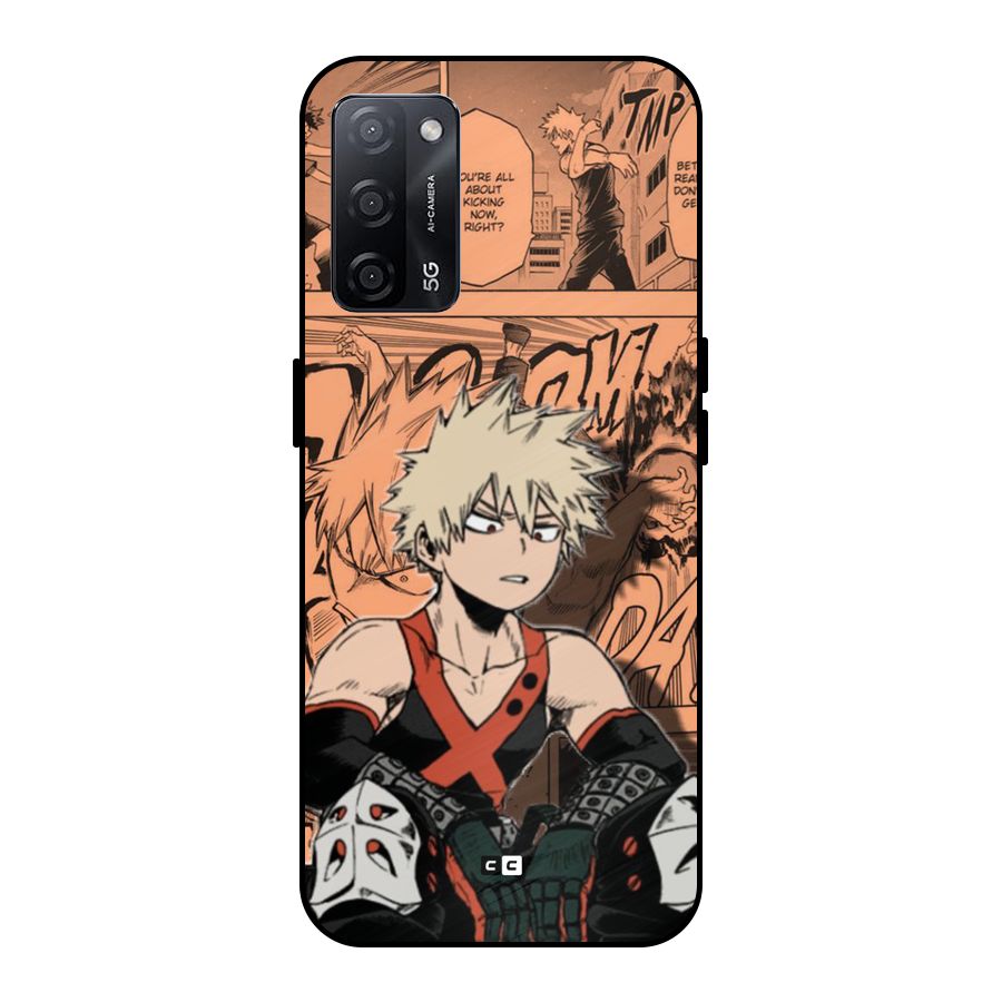Bakugo Anime Manga Metal Back Case for Oppo A53s 5G