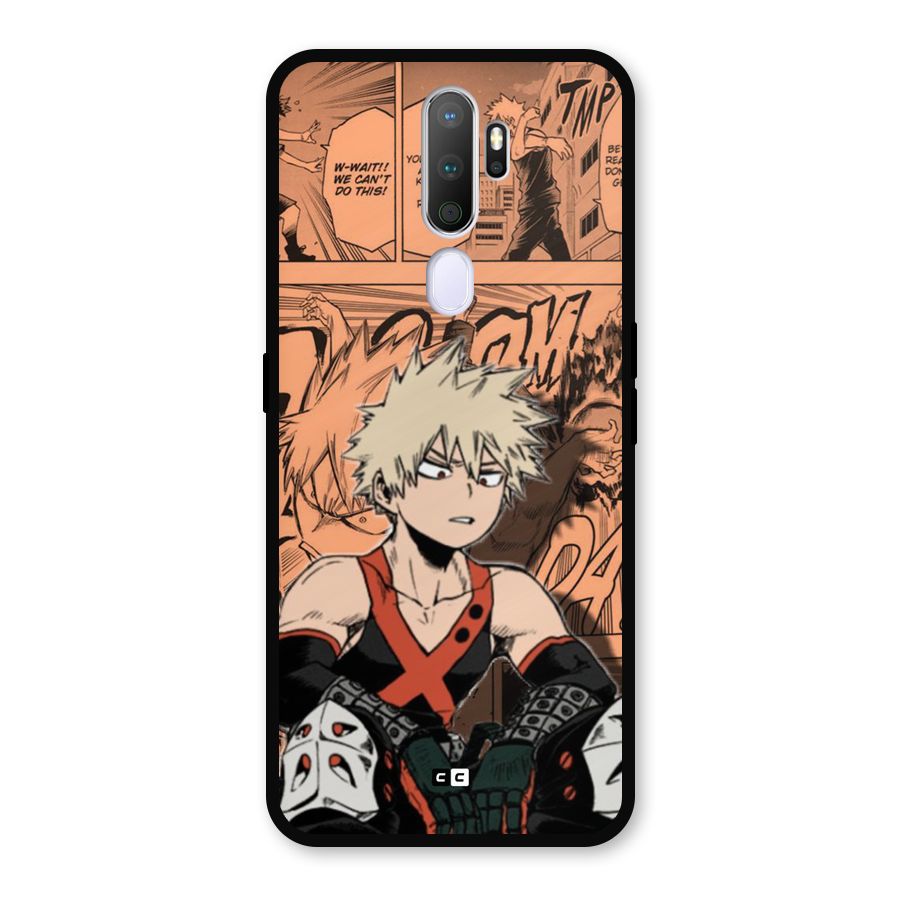 Bakugo Anime Manga Metal Back Case for Oppo A9 (2020)