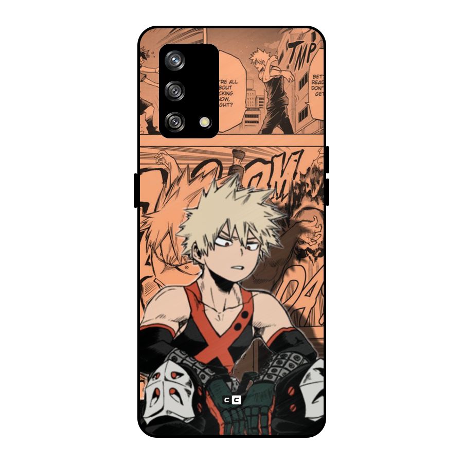 Bakugo Anime Manga Metal Back Case for Oppo F19