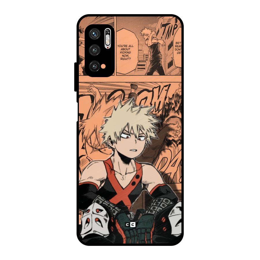 Bakugo Anime Manga Metal Back Case for Poco M3 Pro 5G