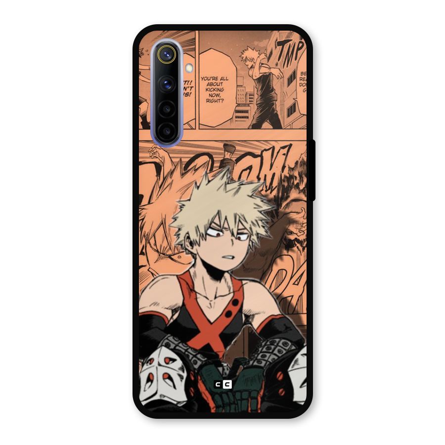 Bakugo Anime Manga Metal Back Case for Realme 6
