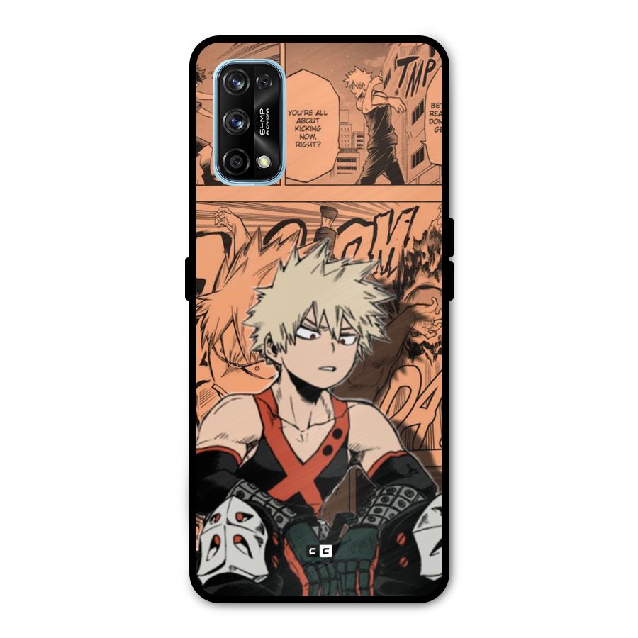 Bakugo Anime Manga Metal Back Case for Realme 7 Pro