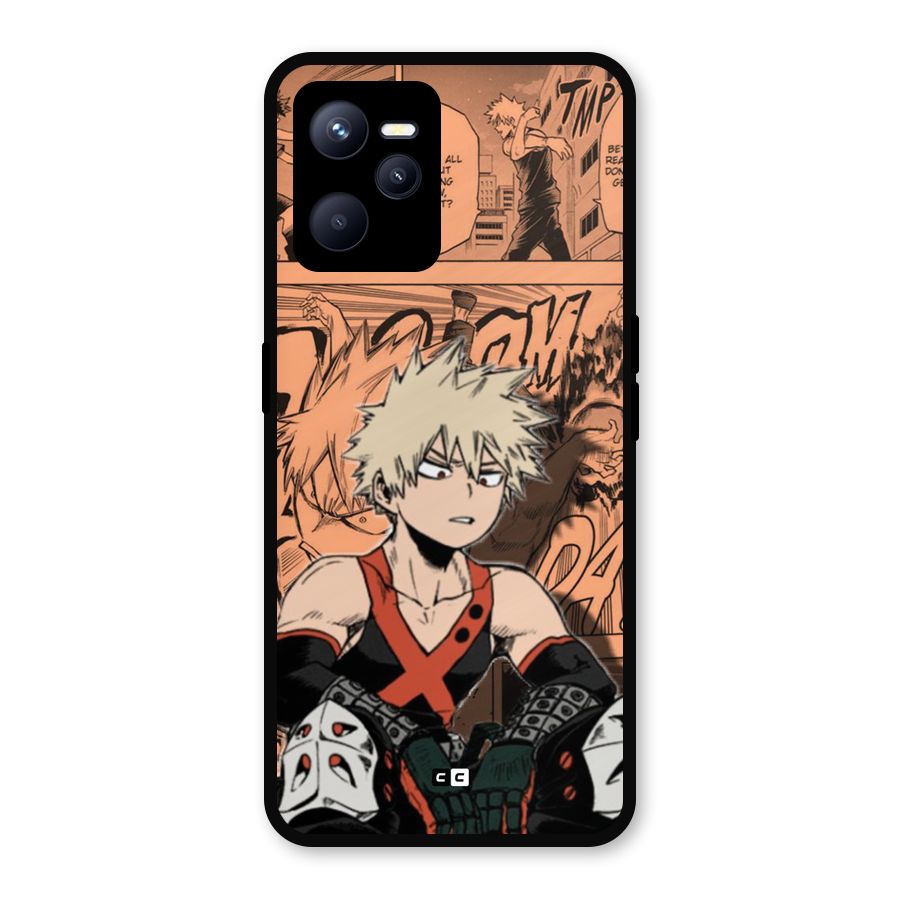 Bakugo Anime Manga Metal Back Case for Realme C35