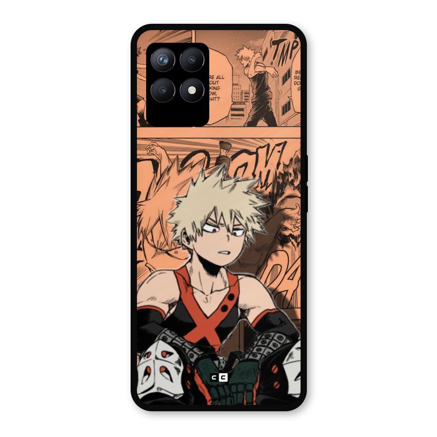 Bakugo Anime Manga Metal Back Case for Realme Narzo 50