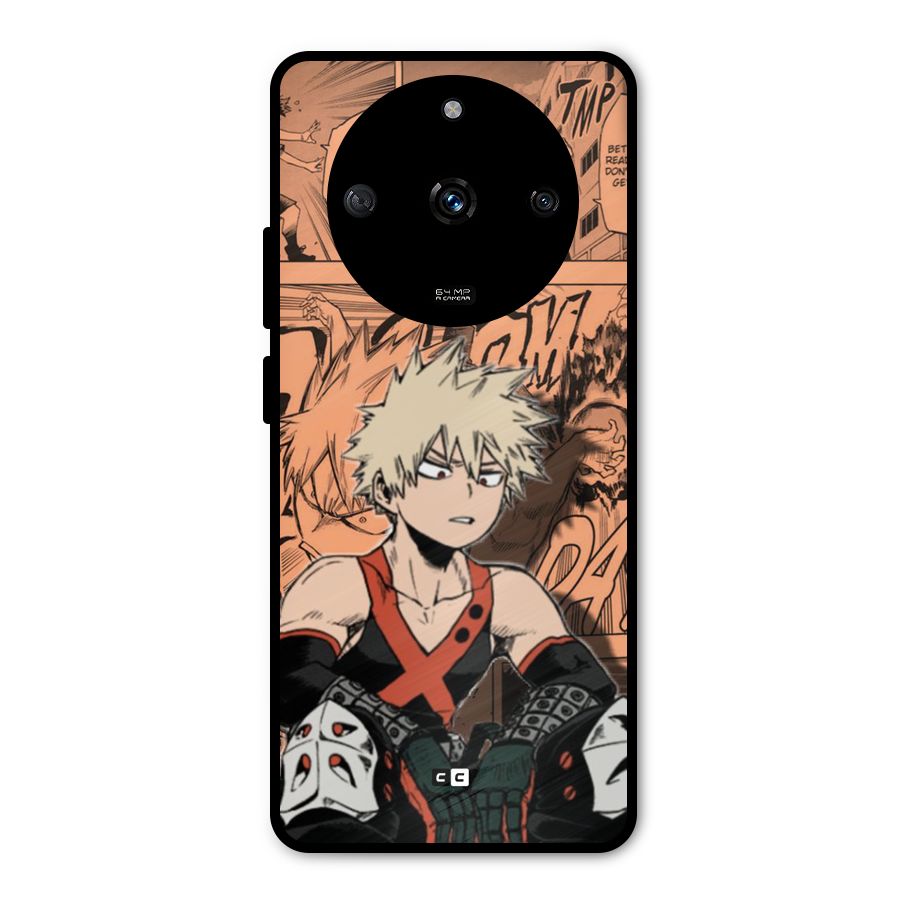 Bakugo Anime Manga Metal Back Case for Realme Narzo 60 5G