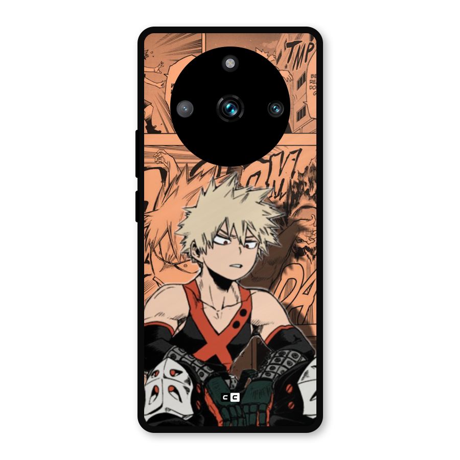Bakugo Anime Manga Metal Back Case for Realme Narzo 60 Pro
