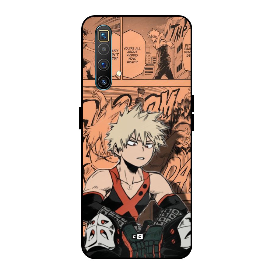 Bakugo Anime Manga Metal Back Case for Realme X3