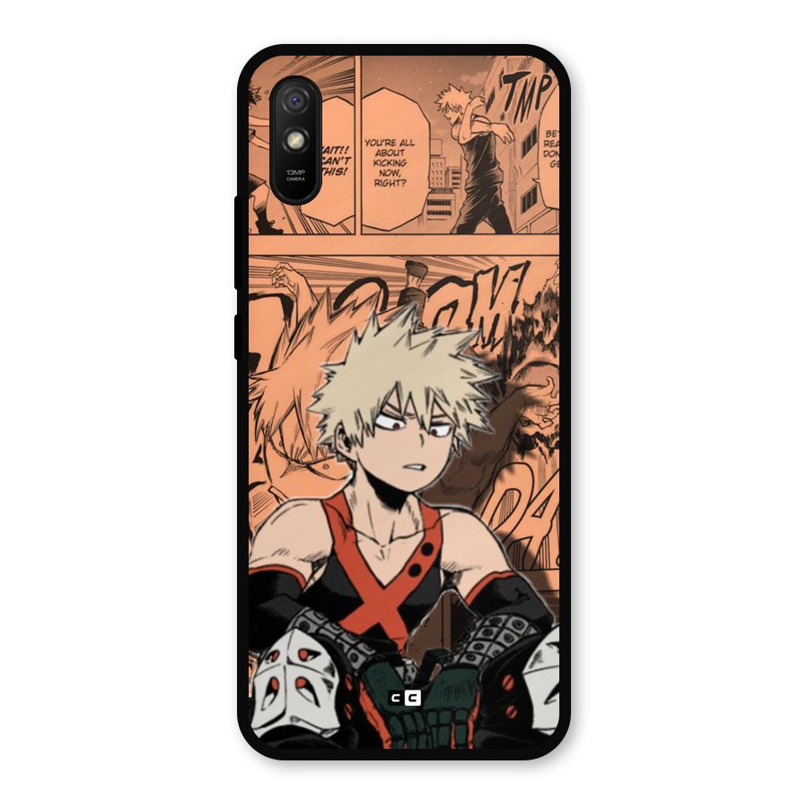Bakugo Anime Manga Metal Back Case for Redmi 9a