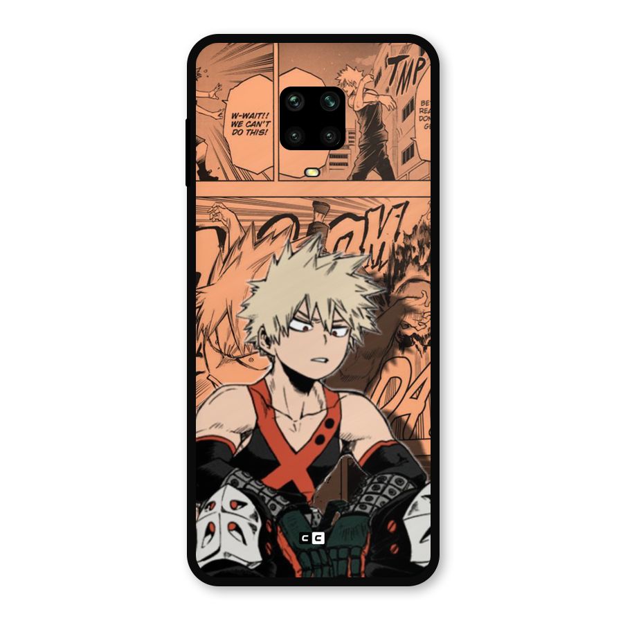 Bakugo Anime Manga Metal Back Case for Redmi Note 10 Lite