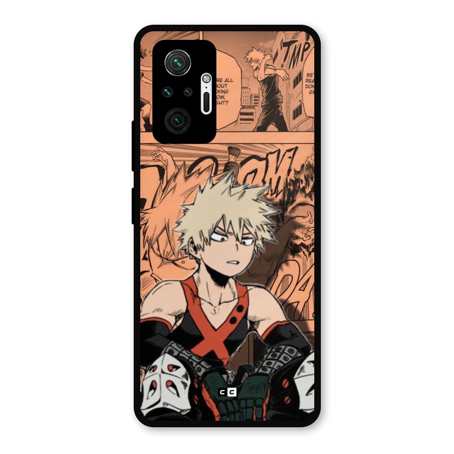 Bakugo Anime Manga Metal Back Case for Redmi Note 10 Pro Max