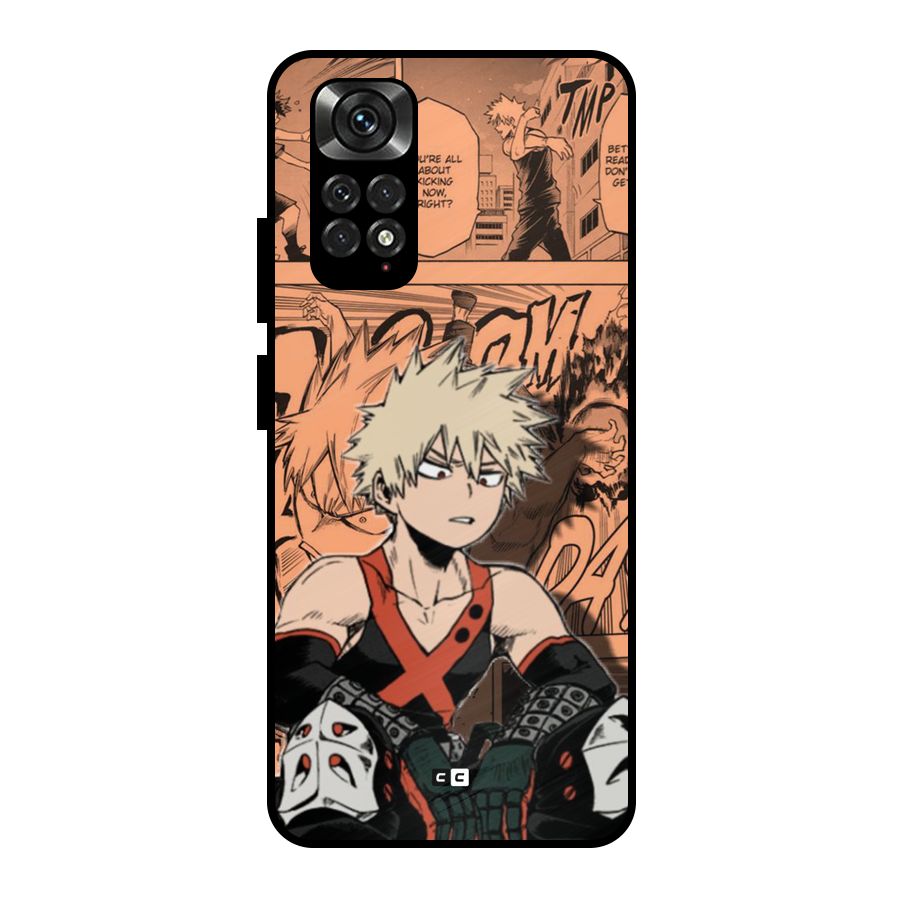 Bakugo Anime Manga Metal Back Case for Redmi Note 11 Pro Plus 5G