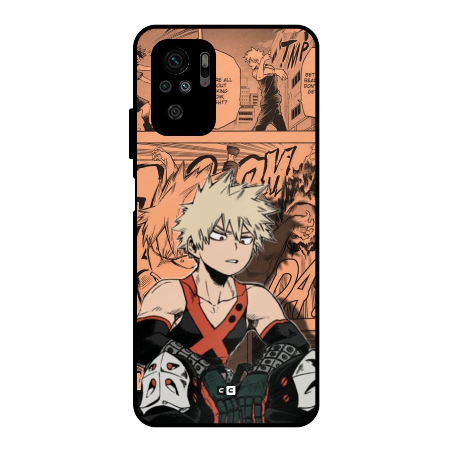 Bakugo Anime Manga Metal Back Case for Redmi Note 11 SE