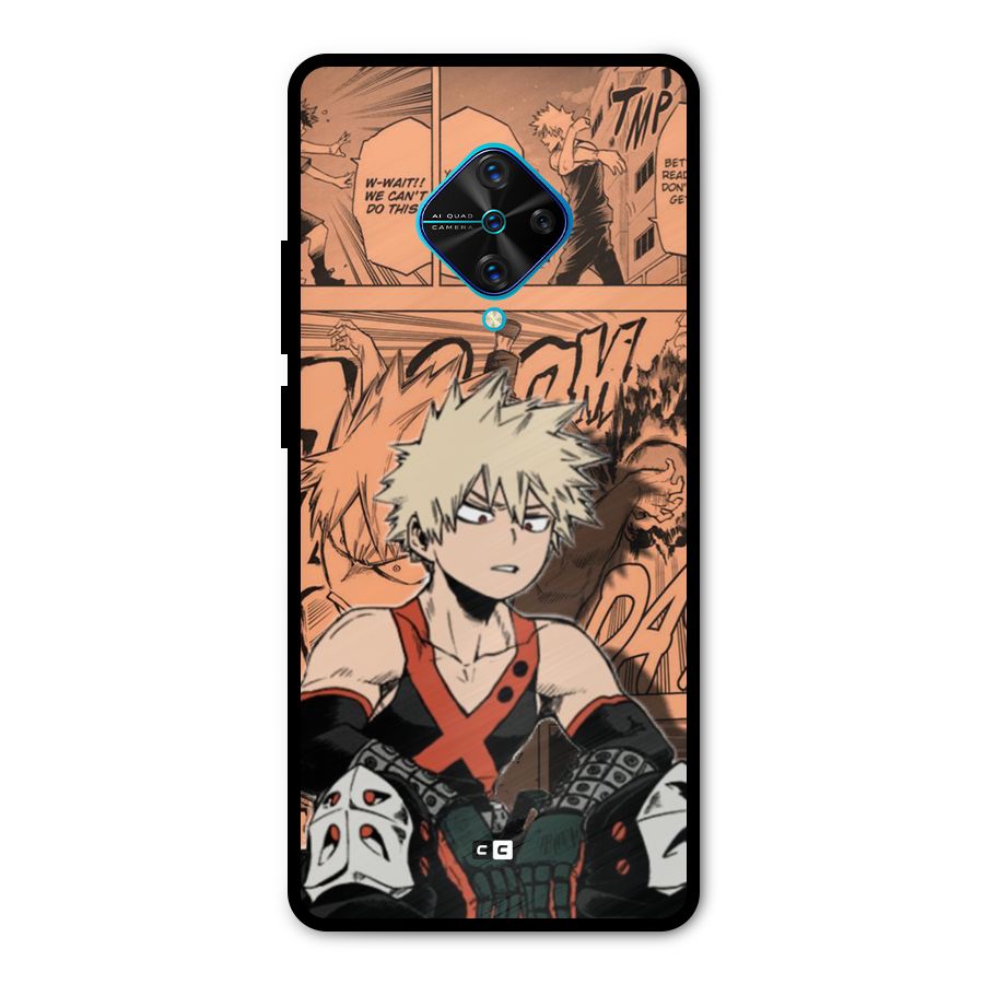 Bakugo Anime Manga Metal Back Case for Vivo S1 Pro