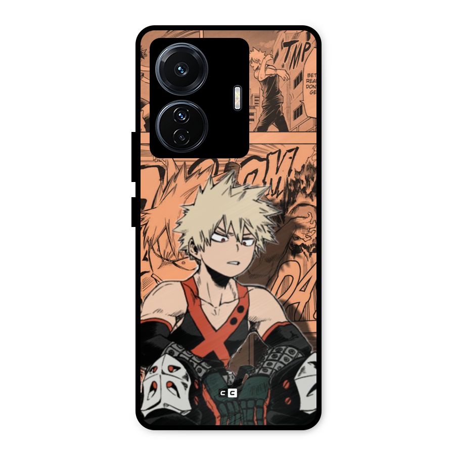Bakugo Anime Manga Metal Back Case for Vivo T1 Pro